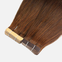 Dark Brown Tape-In Hair Extensions