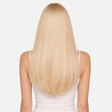 Ash Light Blonde Halo Hair Extensions
