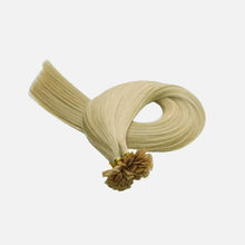 Ash Light Blonde Flat Tip Hair Extensions