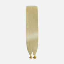 Ash Light Blonde Flat Tip Hair Extensions