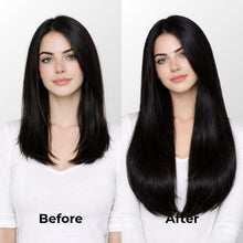 Jet Black I-Tip Hair Extensions