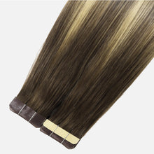 Caramel Blonde Balayage Tape-In Hair Extensions