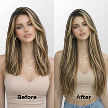Caramel Blonde Balayage Seamless Clip-In Hair Extensions