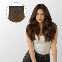 Chocolate Brown Full Clip-In Hair Extensions