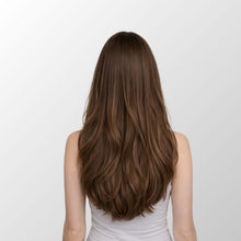 Chocolate Brown I-Tip Hair Extensions