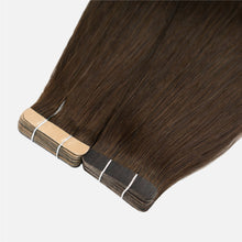 Chocolate Brown Tape-In Hair Extensions