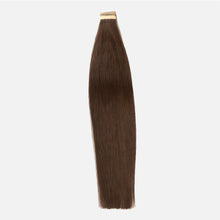 Chocolate Brown Tape-In Hair Extensions