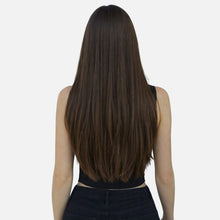Chocolate Brown Seamless Clip-In Hair Extensions