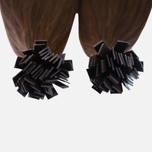 Dark Brown Flat Tip Hair Extensions
