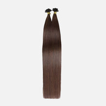 Dark Brown Flat Tip Hair Extensions