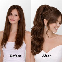 Dark Brown Ponytail Hair Extensions