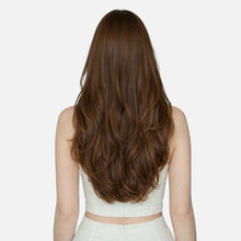 Dark Brown Seamless Clip-In Hair Extensions