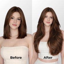Dark Brown Seamless Clip-In Hair Extensions