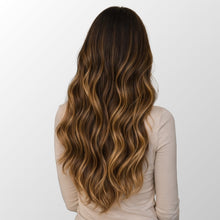 Dark Brown Balayage Classic Clip-In Hair Extensions