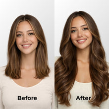 Dark Brown Balayage Tape-In Hair Extensions