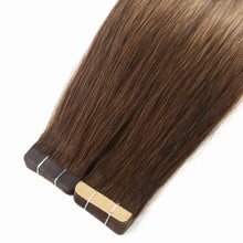 Dark Brown Balayage Tape-In Hair Extensions