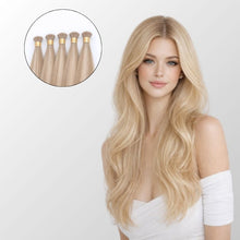 Dirty Blonde Highlights I-Tip Hair Extensions