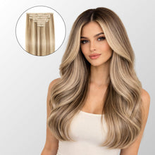 Golden Blonde Highlights Classic Clip-In Hair Extensions