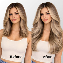 Golden Blonde Highlights Classic Clip-In Hair Extensions