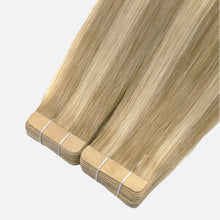 Golden Blonde Highlights Tape-In Hair Extensions