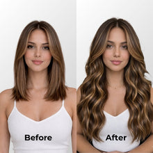 Honey Blonde Balayage Genius Weft Hair Extensions