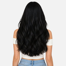 Jet Black Full Clip-In Hair Extensions