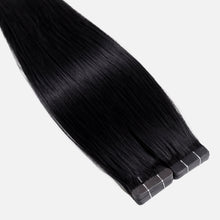 Jet Black Tape-In Hair Extensions