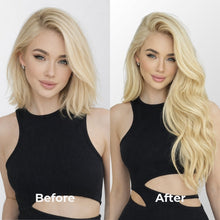 Bleach Blonde Seamless Clip-In Hair Extensions