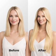 Bleach Blonde Butterfly Weft Hair Extensions