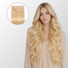 Bleach Blonde Classic Clip-In Hair Extensions
