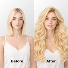 Bleach Blonde I-Tip Hair Extensions