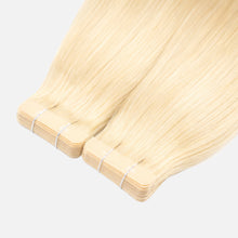 Bleach Blonde Tape-In Hair Extensions