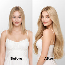 Ash Light Blonde Butterfly Weft Hair Extensions