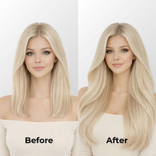 Ash Light Blonde I-Tip Hair Extensions