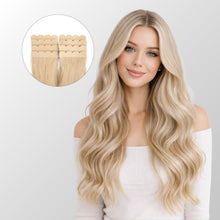 Ash Light Blonde Mini Tape-In Hair Extensions