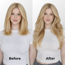 Ash Light Blonde Seamless Clip-In Hair Extensions