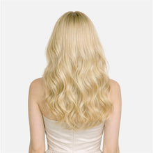 Ash Platinum Highlights Flat Tip Hair Extensions