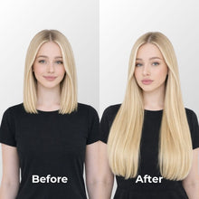 Ash Platinum Highlights I-Tip Hair Extensions