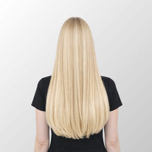 Ash Platinum Highlights I-Tip Hair Extensions
