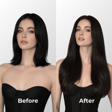 Natural Black Seamless Clip-In Hair Extensions