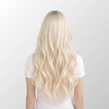 Platinum Blonde Butterfly Weft Hair Extensions