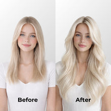 Platinum Blonde Butterfly Weft Hair Extensions