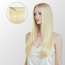 Platinum Blonde Halo Hair Extensions