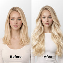 Platinum Blonde Tape-In Hair Extensions
