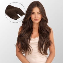 Dark Brown Genius Weft Hair Extensions