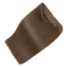 Chocolate Brown Halo Hair Extensions