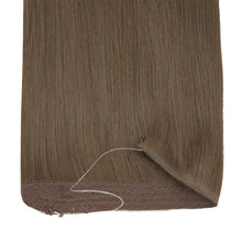 Chocolate Brown Halo Hair Extensions