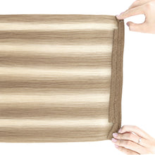 Golden Blonde Highlights Halo Hair Extensions