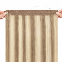 Golden Blonde Highlights Halo Hair Extensions