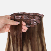 Honey Blonde Balayage Classic Clip-In Hair Extensions